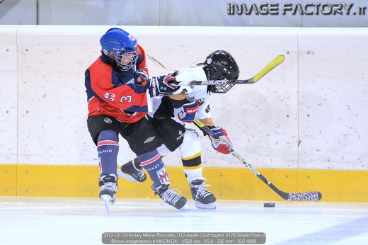 2012-10-13 Hockey Milano Rossoblu U12-Aquile Courmayeur 0178 Gioele Finessi